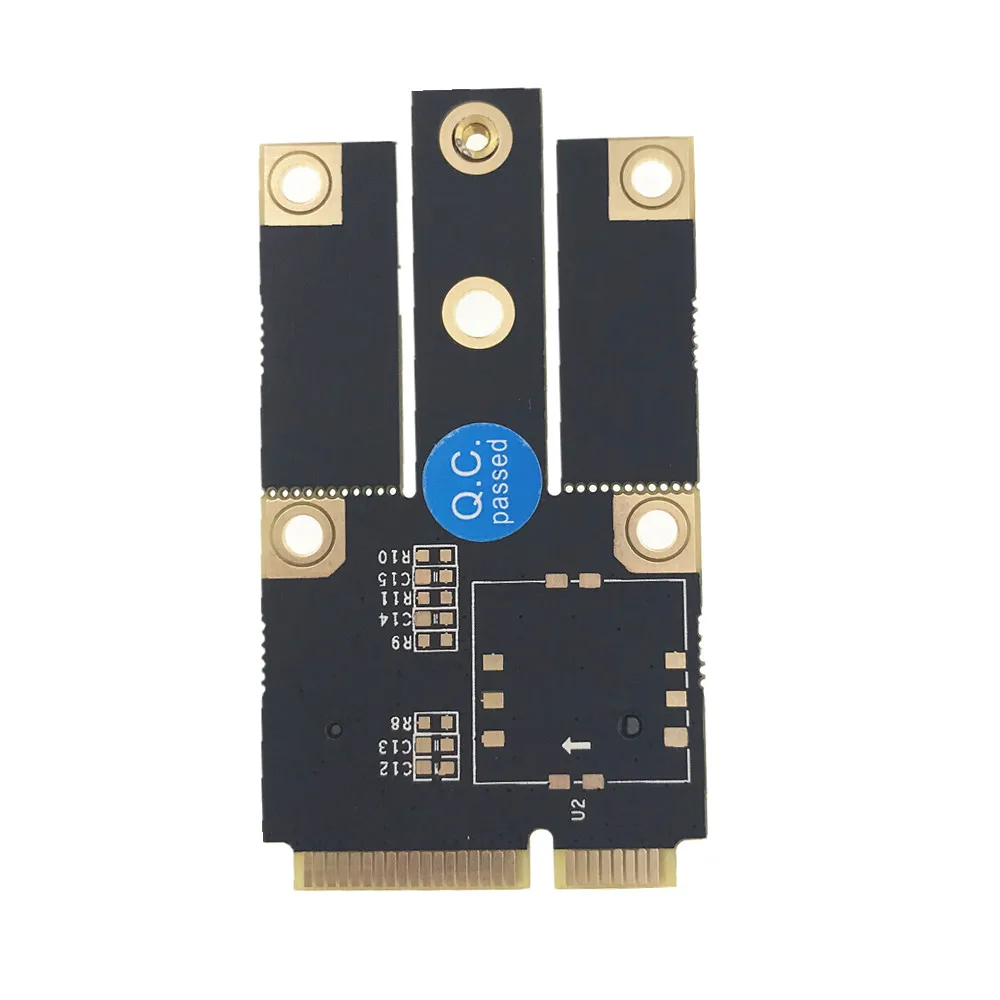 M.2 NGFF B Ключ к Mini PCI-E PCIE конвертер адаптер карты комплект с sim-карты слот Поддержка 3g 4G LTE сетевой адаптер модуль для ПК - Цвет: without simcard slot