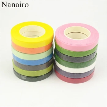 

30Meter Paper Garland Glue Tape Artificial Flower Fixed For Wedding party Decoration DIY Wreath Flores Garland Supplies Tape