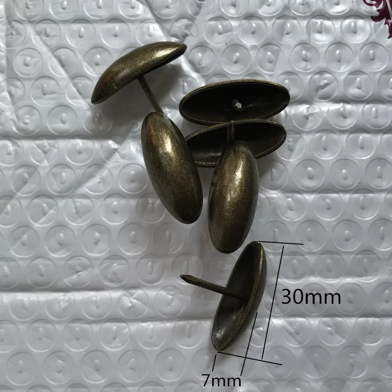 30*12*25MM antique bronze door olive nails upholstery tacks vintage