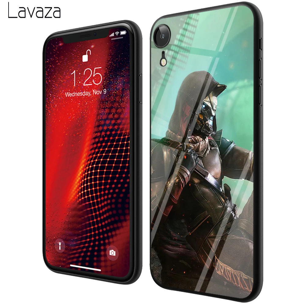 Чехол Lavaza Destiny 2 из закаленного стекла для Apple iPhone 6 6s 7 8 Plus X 5 5S SE XS 11 Pro Чехол для MAX XR