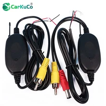 Auto di Elettronica di 2.4 ghz Macchina Fotografica Senza Fili RCA Video Trasmettitore e Ricevitore Kit Per Auto Videocamera vista posteriore e TFT Monitor di Parcheggio