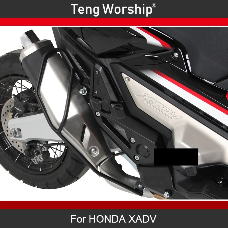 

New Item Motorcycle Accessories Crash Bar Exhaust Pipe Guard Bumper Frame Protector for Honda XADV X-ADV 2018 2019