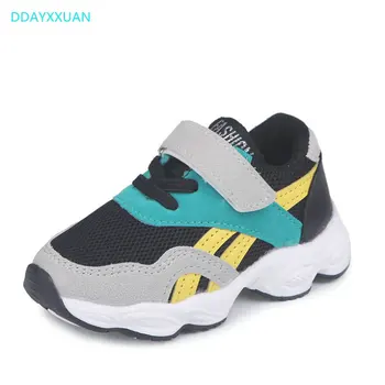 

Kids Printed Shoes for Baby Boys Girls New Spring Children's Casual Sneakers Air Mesh Breathable Soft Running Sports Shoes