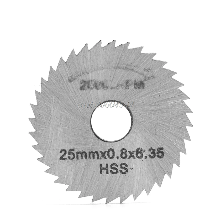 25 мм отрезной диск из стали HSS+ стержень для шлифовального станка отрезной циркулярной пилы роторные лезвия инструмент R06 и Прямая поставка