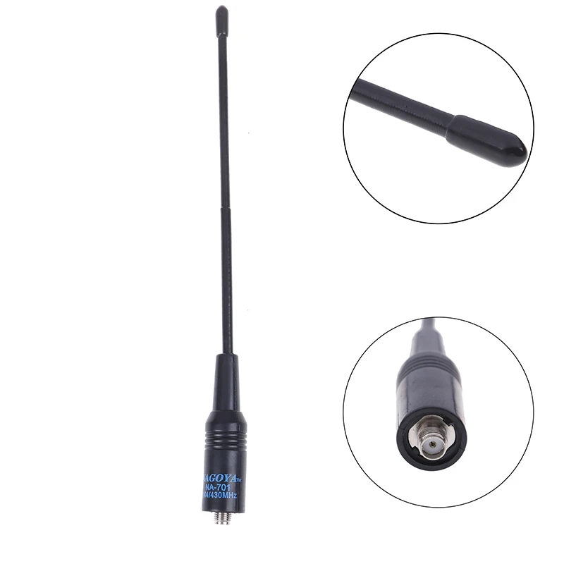 New 1Pc Nagoya NA-701 Booster Antenna Female Band 144/430MHz Antenna For Walkie Talkie Radio afbeelding