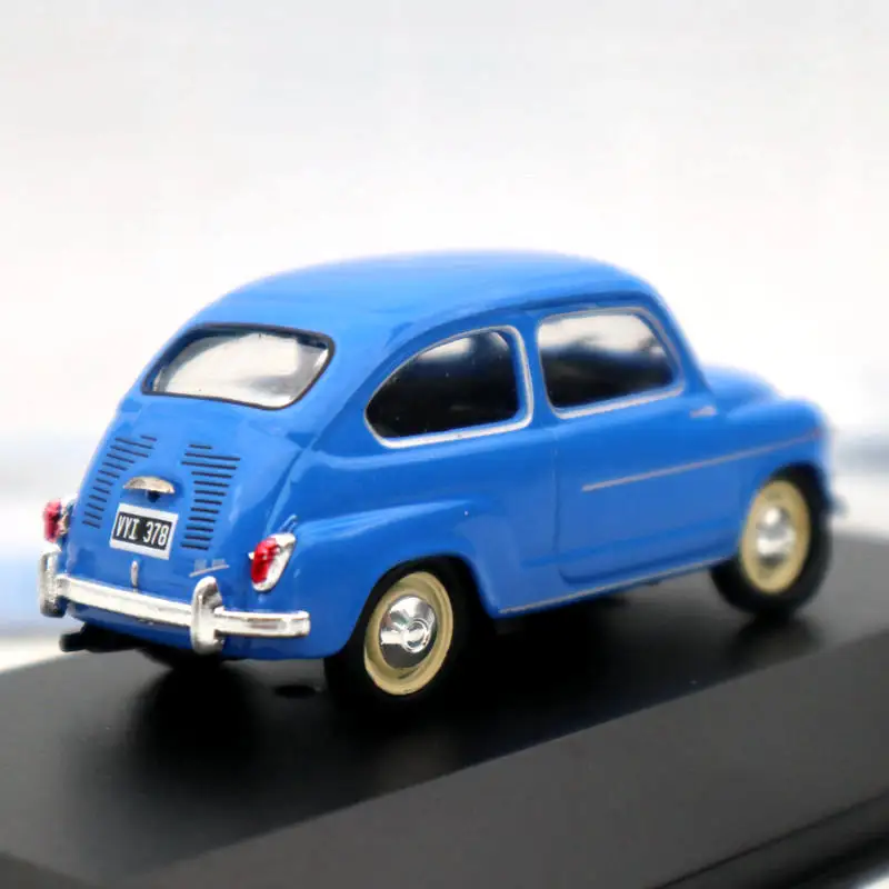 IXO alтая 1:43 Fiat 600D 1962 синий литье под давлением модели Ограниченная серия Коллекция игрушек автомобиль
