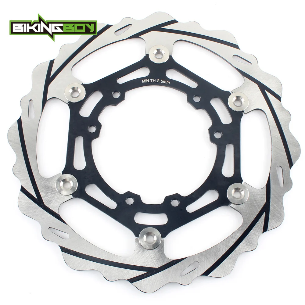 

BIKINGBOY Oversize 270mm Front Brake Disc Disk Rotor for HONDA CR 125 250 R E CRF 250 450 R X 12 11 10 09 08 07 CRE 300 490 500