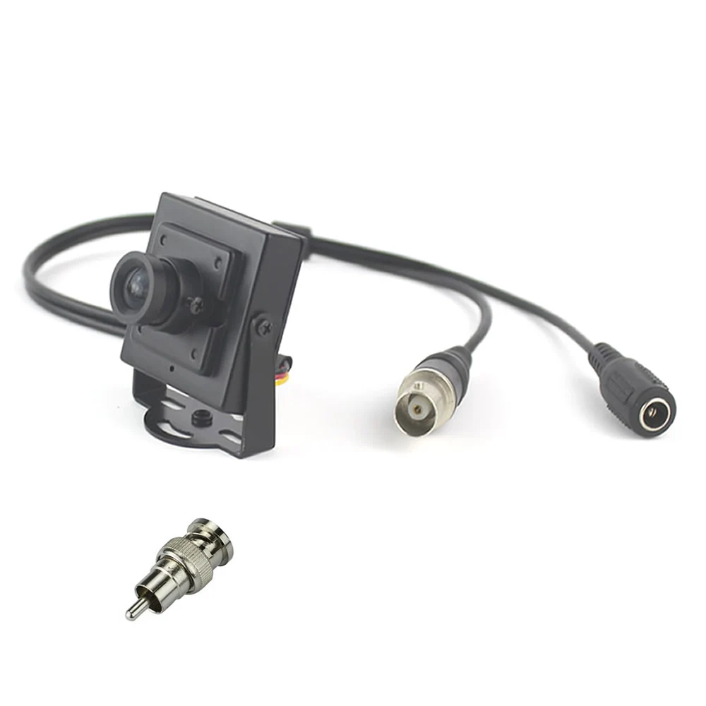 

Mini Camera 1/4''CMOS Analog CCTV Camera 700TVL Security Surveillance Overtaking AV RCA Convert Adapter