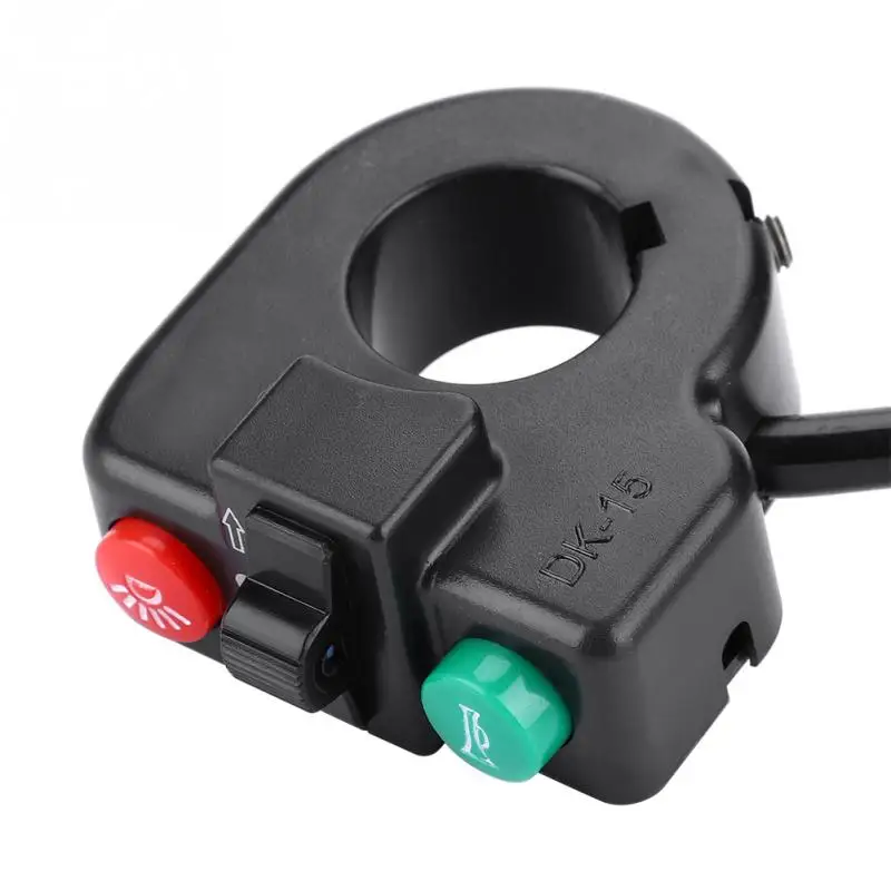 Excellent Ebike 3 in 1 Light Horn Turn Switch Button Electric Bicycle Head Light Bell Switch for Mountain Bike E-Bike Electric Scooter 4