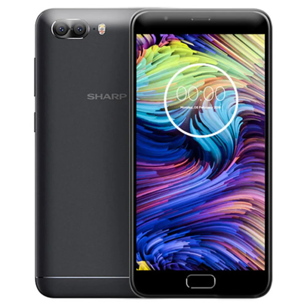 SHARP R1S 3 ГБ Оперативная память 32 Встроенная MTK6750 1 5 ГГц Восьмиядерный дюймов 2.5D HD