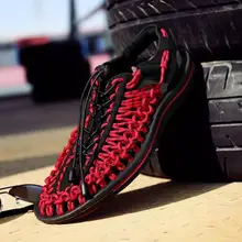 6 цветов; повседневные пляжные сандалии; Вьетнамки; Мужская обувь; Летние сандалии для мужчин; тапочки из коровьей кожи; Рыбацкая обувь