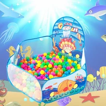 Портативная детская игровая палатка с мультяшным океанским животным для детей, игрушечный игровой домик, детские игрушки в/на открытом воздухе, детская палатка для детей, игровая игрушка, подарки