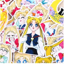 36pcs Creative Cute Self-made Pretty guardian Sailor Moon Scrapbooking Stickers /Decorative Sticker decoration /paper stickers