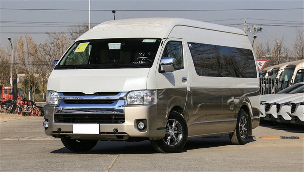 Автомобильный мигающий светодиодный фонарь 2 шт. для Toyota Hiace с поворотным сигналом 12 В ABS Автомобильная противотуманная фара DRL дневные ходовые огни