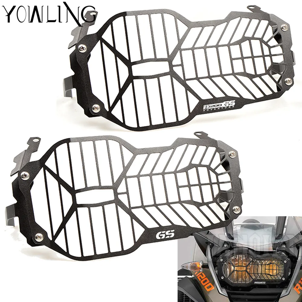 

For BMW R1200GS ADV Headlight Protector Guard Lense Cover for BMW R 1200 GS Adventure LC 2013-2018 Water Cooled 2015 2016 2017