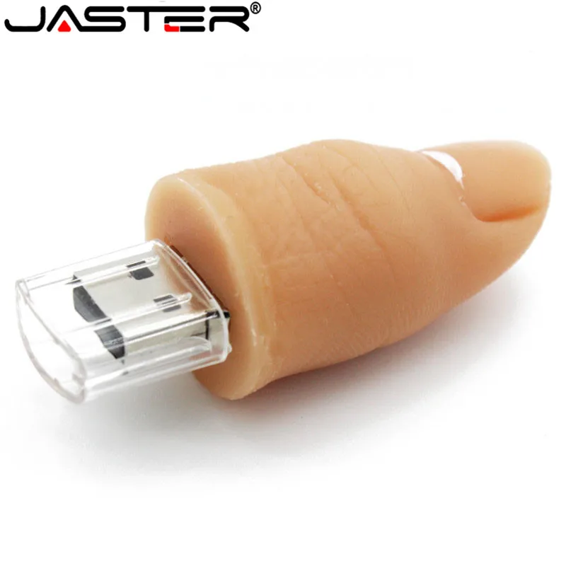USB флеш накопитель JASTER thumb first finger u диск Creativo Pendrive в подарок|USB флэш-накопители| |