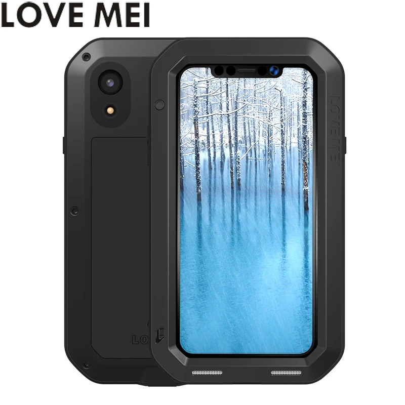 6 1 ''чехол LOVE MEI для Apple iPhone XR чехол тяжелых условий эксплуатации