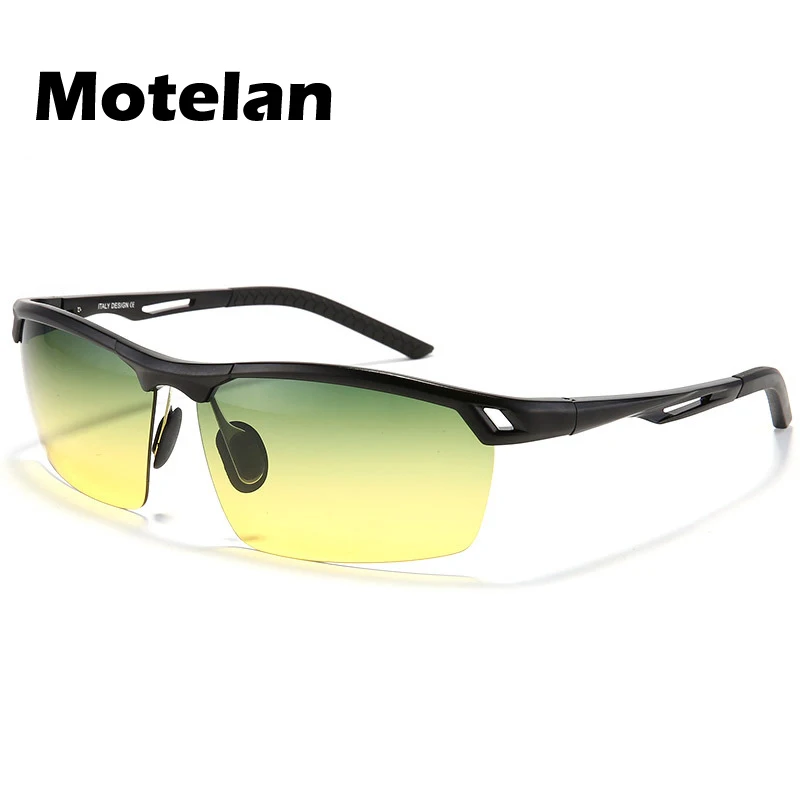 Buy 2017 Men Day Night Dual Use Polarized Sunglasses