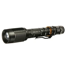 Super Bright NEW Waterproof 3800 lumen CREE XML T6 LED Flashlight Torch Tactical 5 Mode Zoomable Flashlight lamps