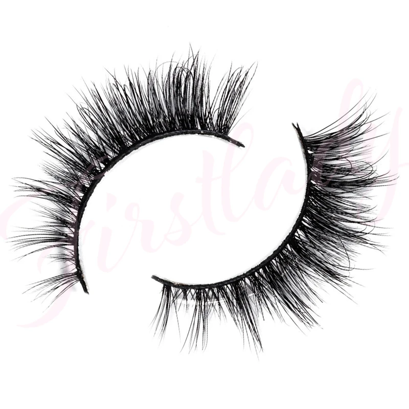Free shipping 3d luxury 100 real mink strip lashes lilly lashes beverly hills natural fluffy soft