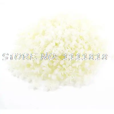

1000PCS 4mm Hole Size Fixing Wire Tool Push Mount Cable Tie Holder Off White