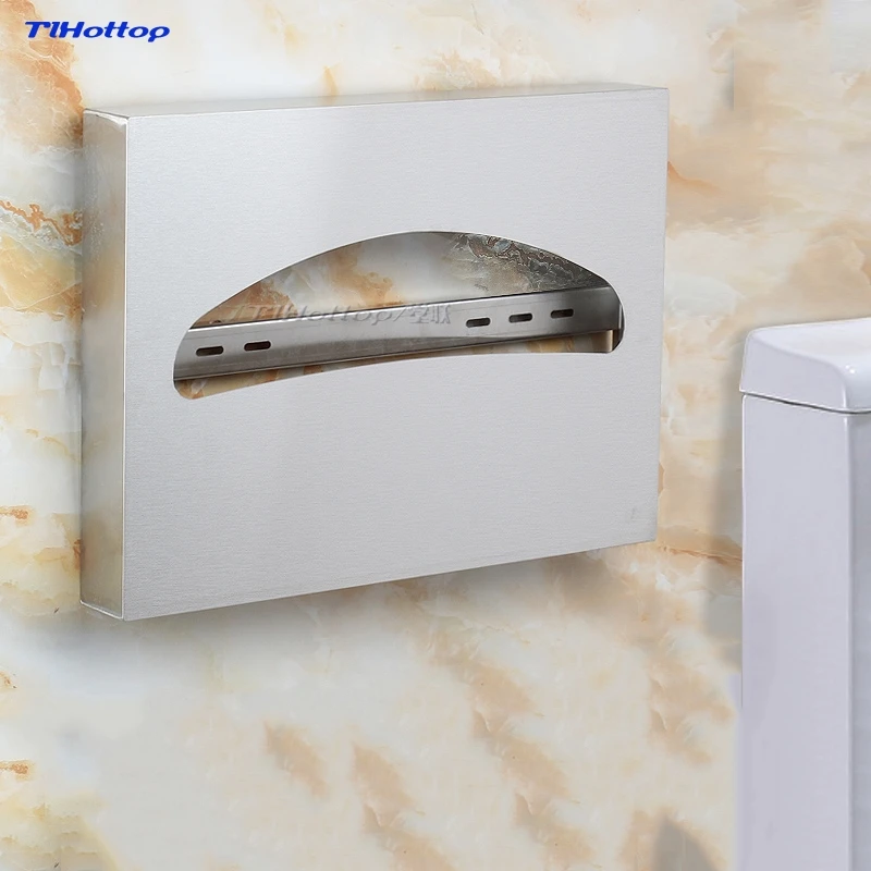 

420*50*380mm Stainless Steel Manual Holder Dispenser Paper Towel Rack Mirror light or Sand light Toilet Box YH89205