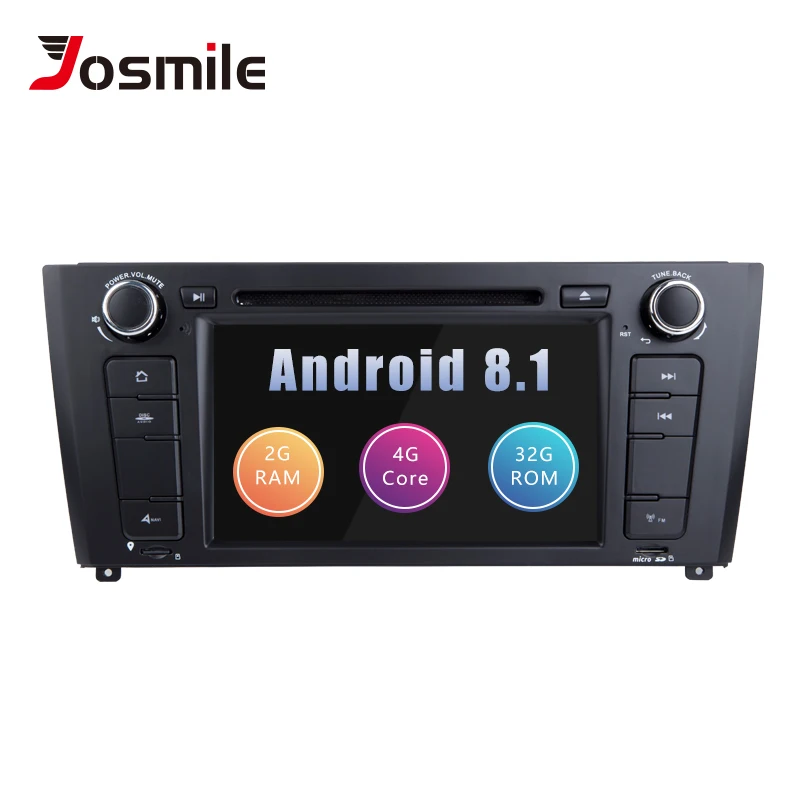 

Josmile 2 Din Android 9.0 Car DVD Multimedia Player For BMW E87 1 Series 1 E88 E82 E81 I20 Navigation AutoRadio GPS Wifi DAB+CD