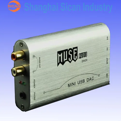 

MUSE DA20 PCM2706 MINI USB DAC Headphone Amplifier Parallel Lines New Four Layer