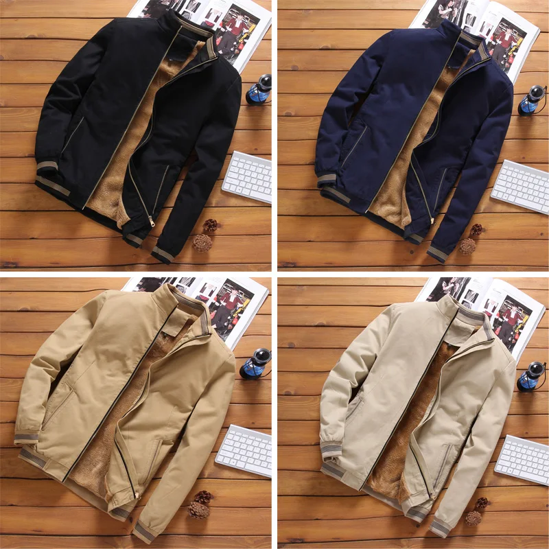 Comprar LOMAIYI chaqueta de invierno para hombre abrigo de forro polar cálido para hombre chaquetas y abrigos para hombre cazadora negra Casual Chaqueta Hombre BM260