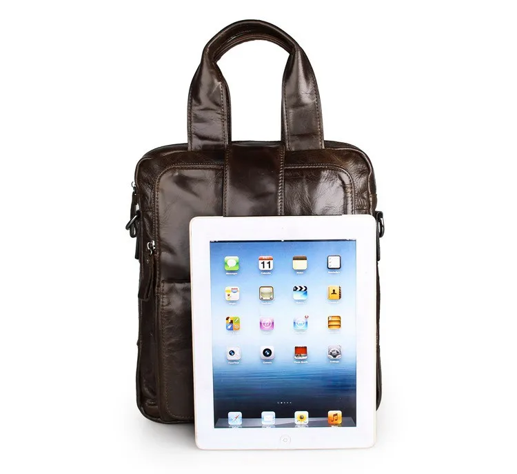 Nesitu винтажный серый кофейный мужской портфель для ipad портфель из натуральной кожи мужские сумки-мессенджеры натуральная кожа сумка на плечо M7266