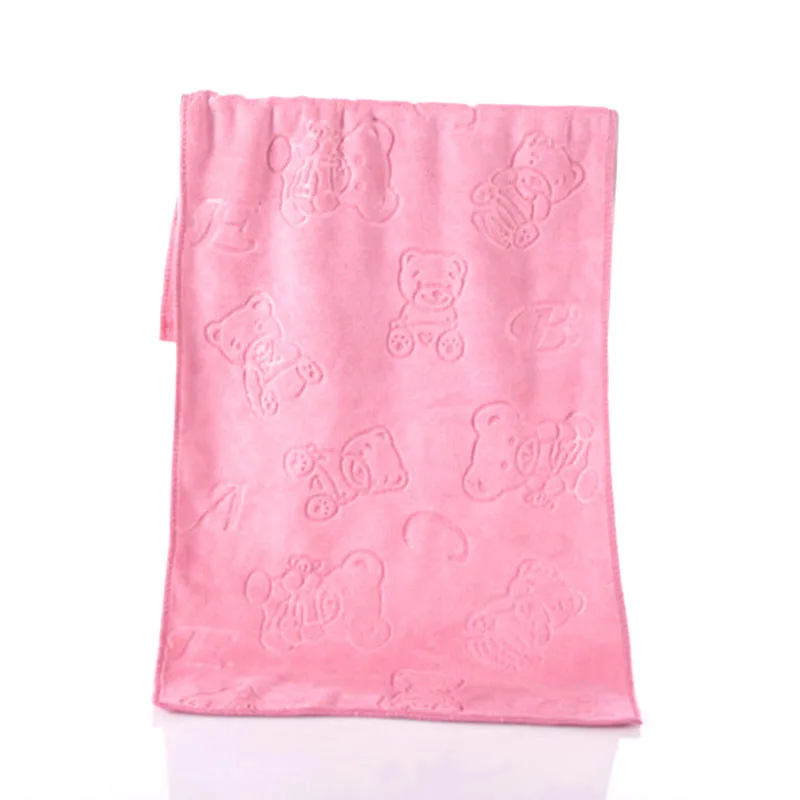 New Hot Microfiber Towels Embossed Thick Soft Absorbent Ultrafine Fiber Towel Beach Bath | Дом и сад