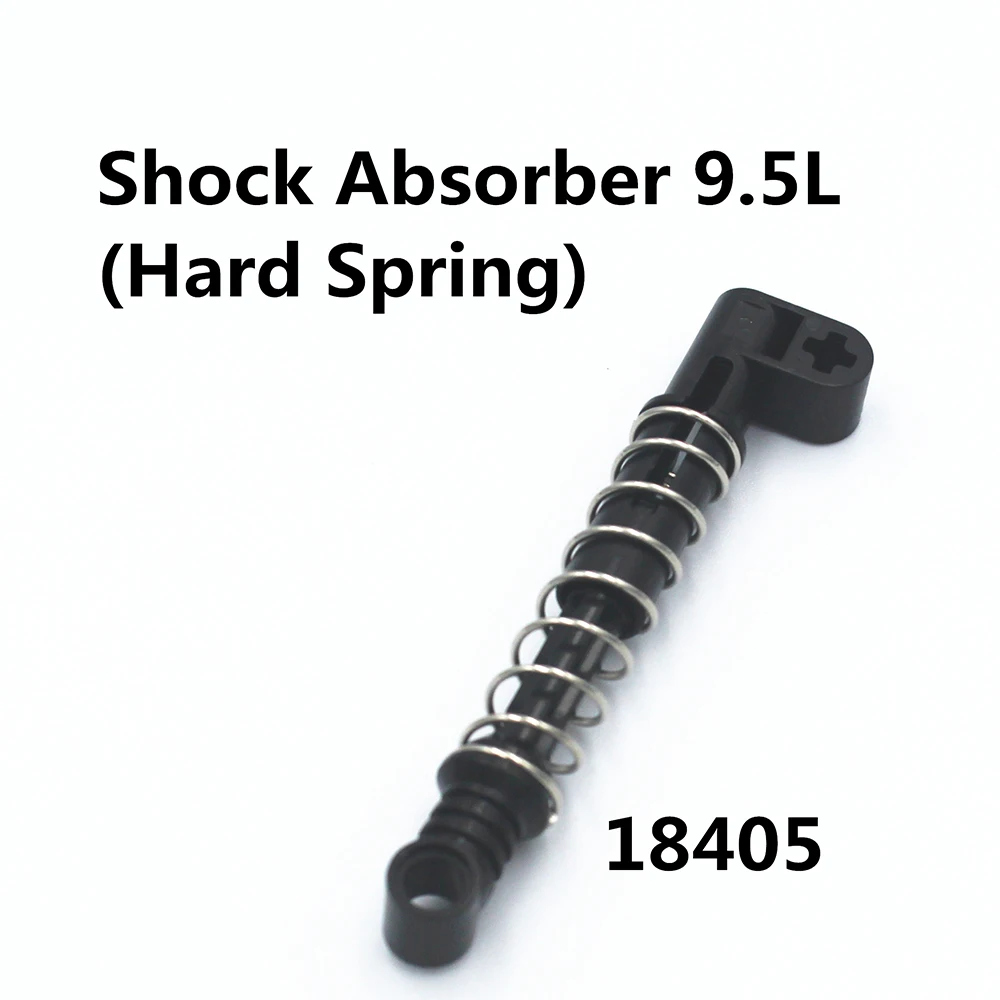 Self-Locking Bricks MOC Building Blocks Technic Technic 4 colors Brick Shock Absorber 9.5L (Hard Spring) compatible with Lego Self-Locking Bricks MOC Building Blocks Technic Technic 4 colors Brick Shock Absorber 9.5L (Hard Spring) compatible with Lego