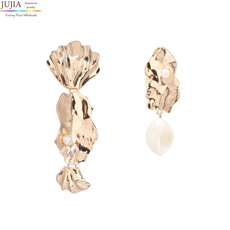

Wholesale 2019 Korean Earrings For Women Fashion Drop Heart Dangle Earring Wedding Geometric Jewelry