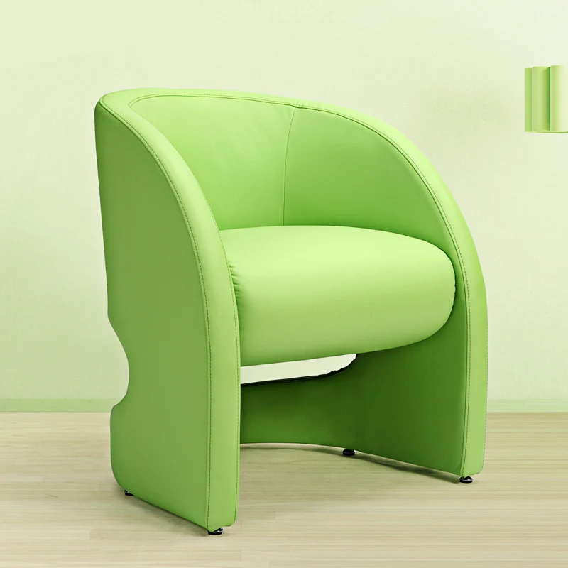 Lounge Chair Stylish Simplicity Green Armchair Desk Chair