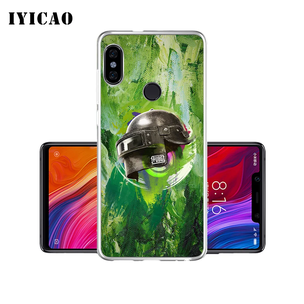 IYICAO PUBG игровой Мягкий силиконовый чехол для телефона Xiaomi Mi 9 8 SE 6 A1 A2 Lite F1 MIX2S MIX3 TPU