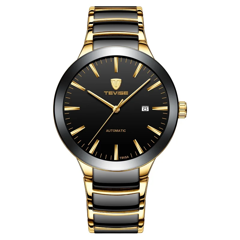 TEVISE Mens Watches Top Brand Luxury Simple Automatic Watch Man Date Waterproof Mechanical Wristwatches T845A Dropshipping 2019 (15)