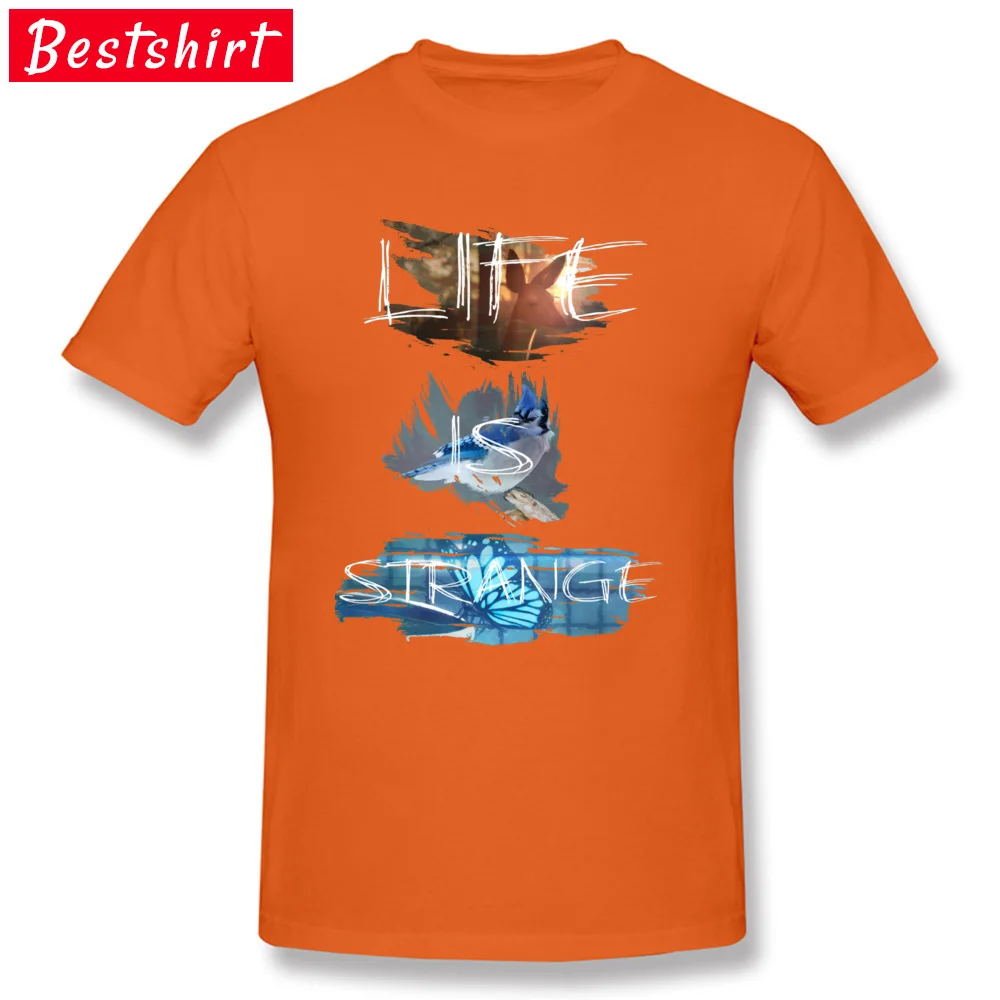 Strange -990 Latest Short Sleeve Design Tshirts 100% Cotton Round Collar Men's Tees Comics Sweatshirts Summer/Autumn Strange -990 orange