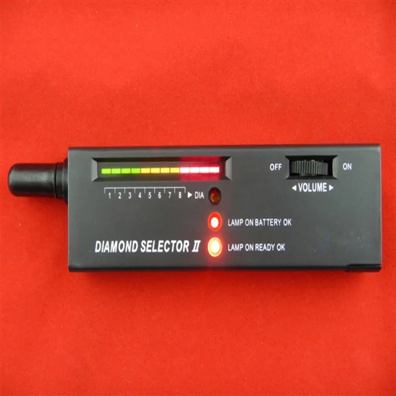 free shipping Portable Diamond Tester with Case & Gemstone Jeweler