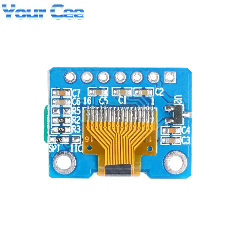 0,42 дюймовый белый oled-дисплей модуль lcd для экрана IIC/SPI интерфейс SSD1306 72*40 0,42"