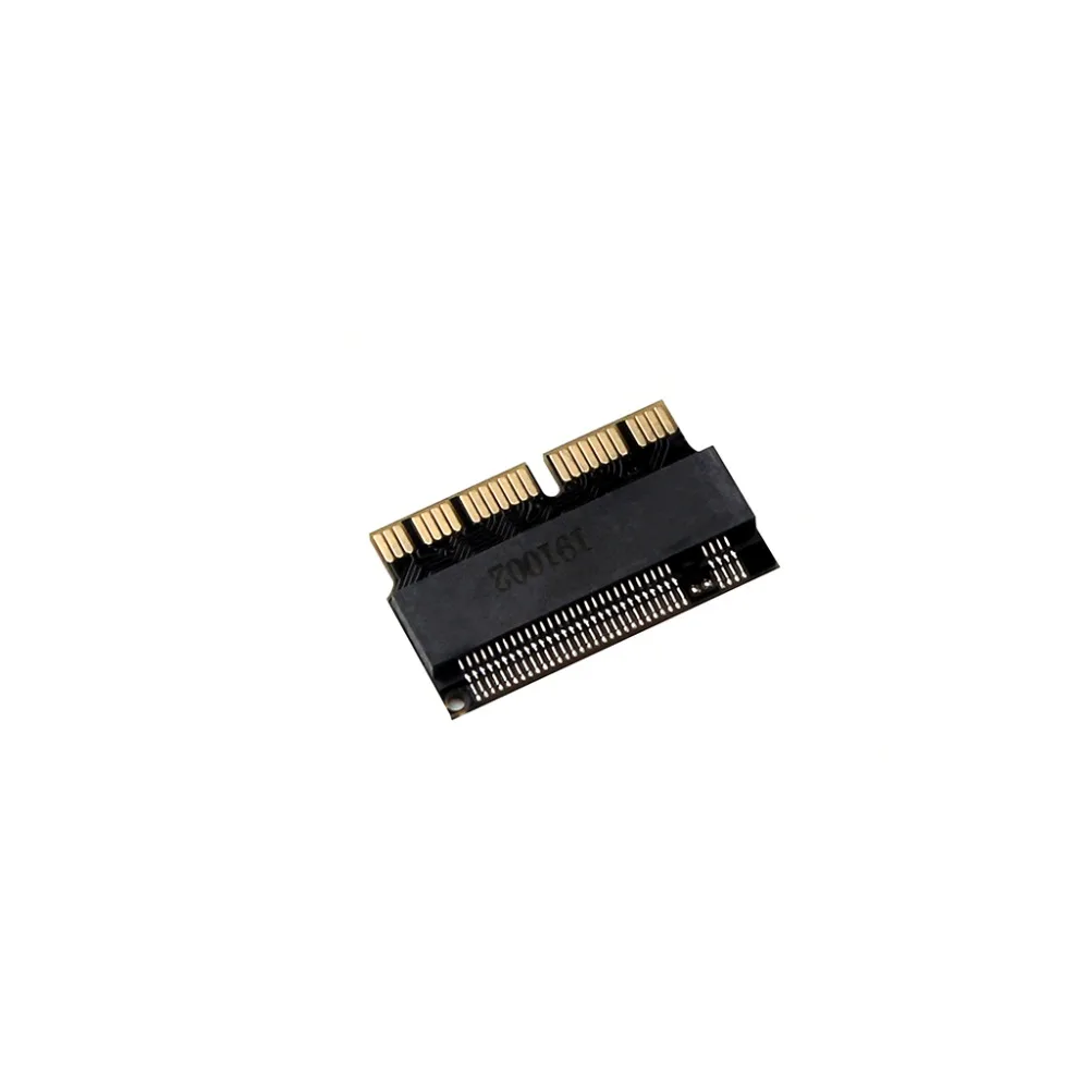 Añadir Tarjetas PCIE a M2 adaptador M.2 SSD adaptador PCIE SSD M2 adaptador M.2 NGFF AHCI SSD de 2280 12 + 16 Pin para Macbook Air 2013