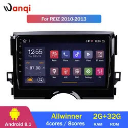 2G ram 32G rom 9 дюймов Full Touch Android 8,1 мультимедийная система для toyota eliz 2010-2013 автомобильный gps навигация