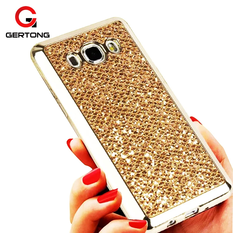 

Bling Plating Bumper Phone Case For Samsung Galaxy J5 2016 A5 j3 j5 A3 A7 2017 S8 Plus S7 S6 Edge Soft TPU Glitter Fashion Cover