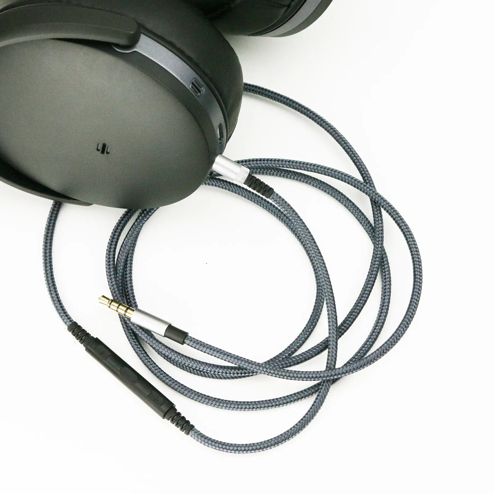 Кабель с микрофоном объем HD4.30 HD4.40 HD4.30i для Sennheiserr BT D4.50 BTNC Портативный Аудио плеер аксессуары