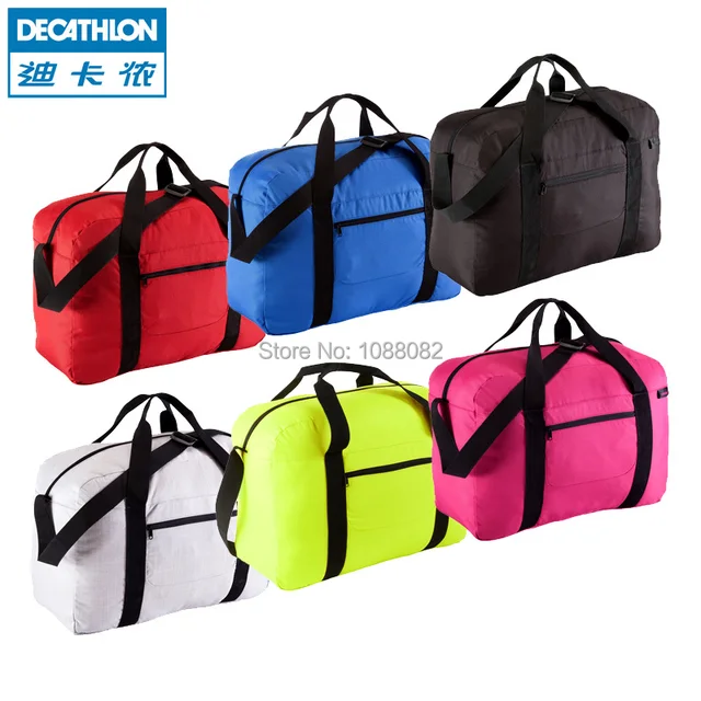 Decathlon Folding Bag men and women Travel Sports Bag Luggage Bags 35L