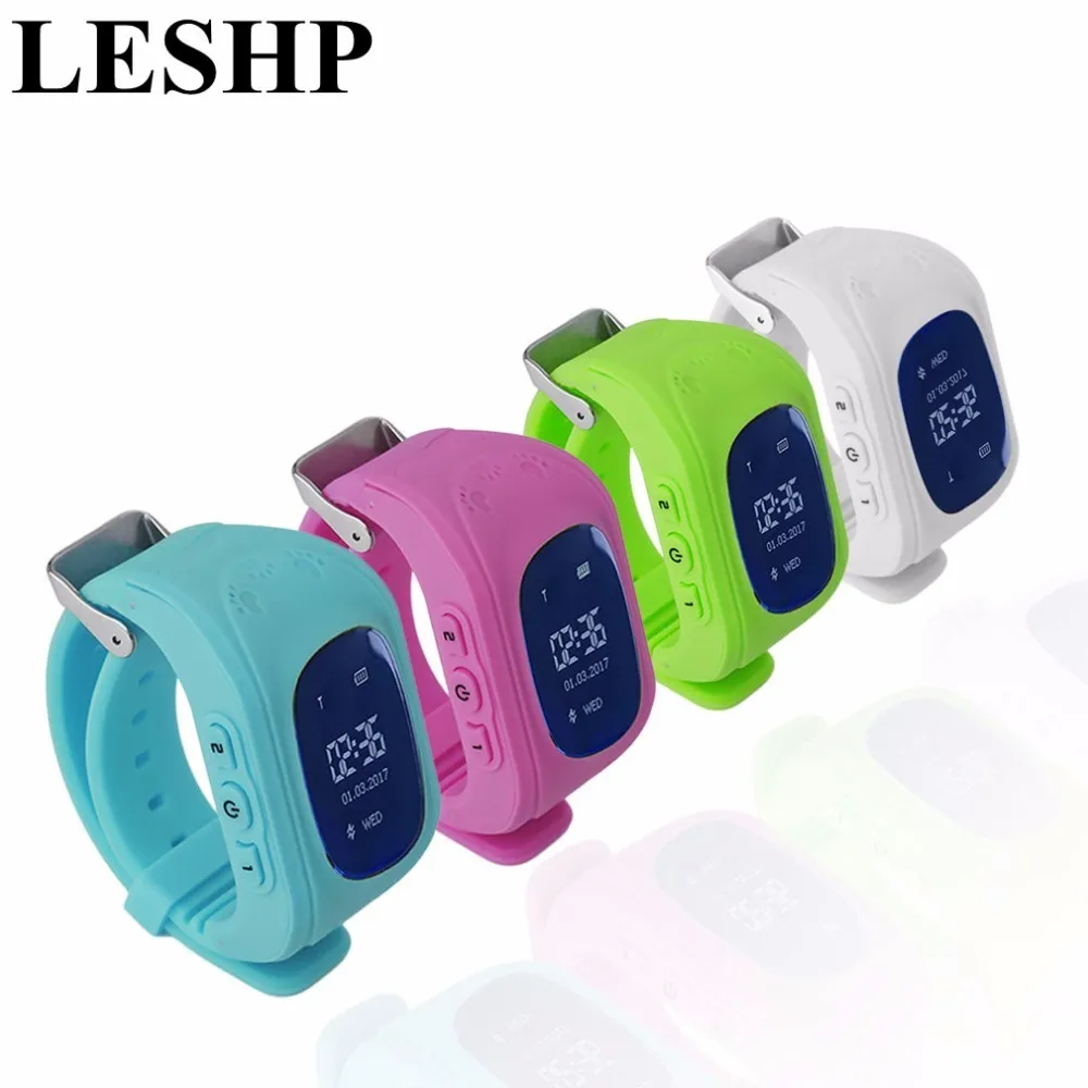

LESHP Smart Watch Children Kid Wristwatch Q50 GSM GPS GPRS Locator Tracker Anti-Lost Smartwatch for iOS Android pk mi band 2