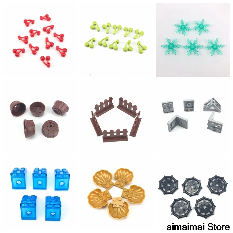 

Duplo Small Particles Accessory Building Block Parts Bricks MOC DIY Toys For Children Kids Birthday Gifts Legoing Duploed Figure
