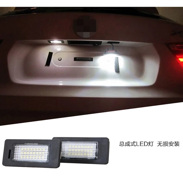 2Pcs Xenon White LED registration number plate light Lamps For F32 F33 F36 F82 F83(420 428 435 M4) | Автомобили и мотоциклы