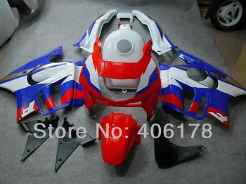

For CBR600 F3 1995 1996 CBR 600F3 95 96 CBR600 F3 CBR 600 Red Blue White Motorcycle Fairings (Injection molding)