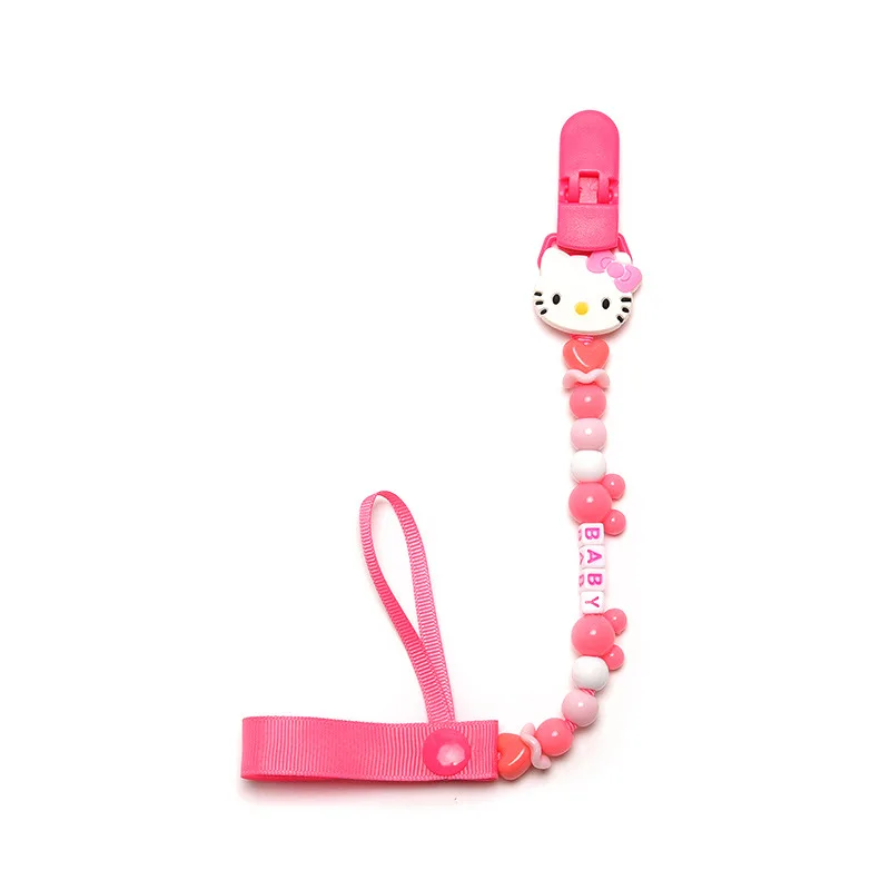 

JoJochew Famous Cartoon Newborn Dummy Pacifier Chain Clip Teether Holder 1 piece Baby Pacifier Clip Chain 50 Styles