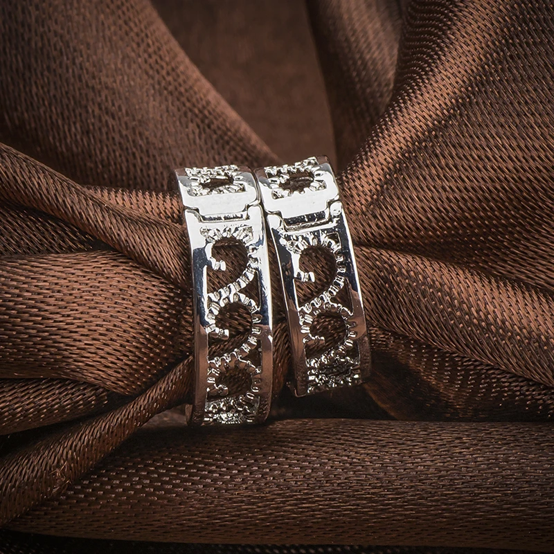 SHUANGR новейшие маленькие полые серьги-кольца серебряного цвета, украшения для ушей, ювелирные изделия, опт, высокое качество, подарок для друга